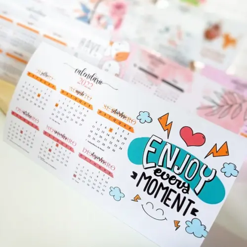 Calendário de Mesa - 2022 - Brinde Cliente