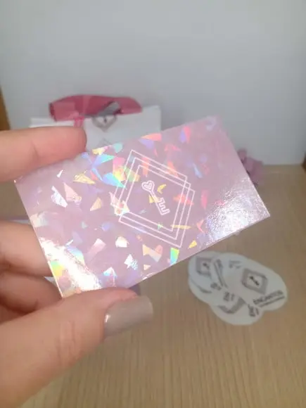 Cartão de Visita Holográfico