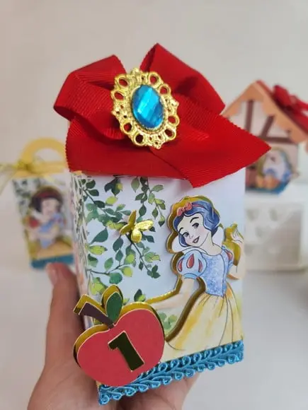 Kit 10 Caixa Milk - Branca de Neve Luxo