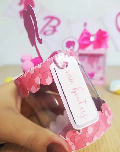 Kit 10 Personalizados Barbie Luxo