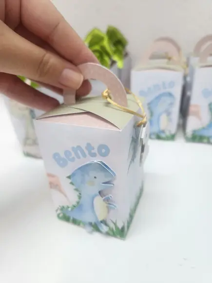Kit 10 Personalizados - Dino Baby