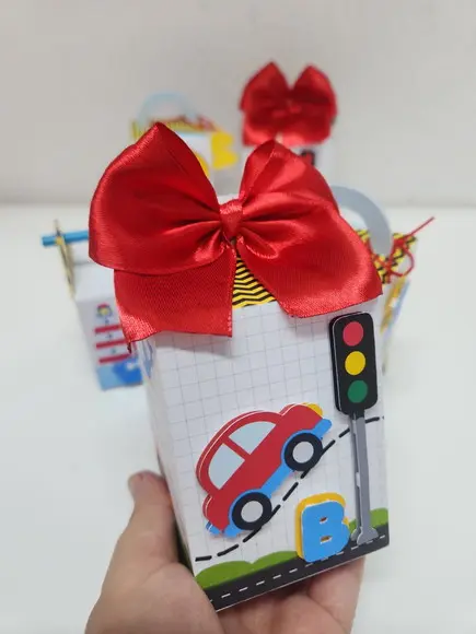 Kit 15 Personalizados - Meios de Transporte