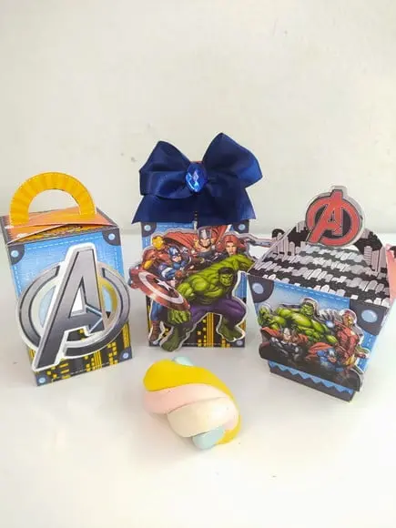Kit 15 Personalizados - Vingadores
