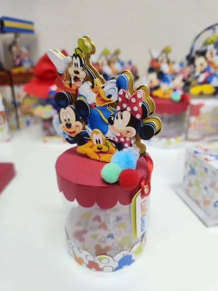 Kit 15 Personalizados Premium - Turma do Mickey