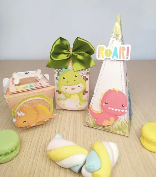 Kit 15 Personalizados Dinossauro Baby