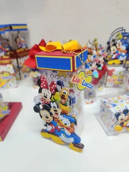 Kit 15 Personalizados Premium - Turma do Mickey
