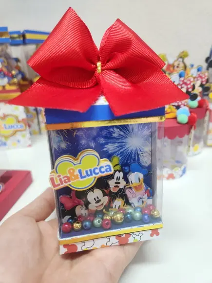 Kit 15 Personalizados Premium - Turma do Mickey