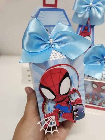 Kit 20 Personalizados - Homem Aranha