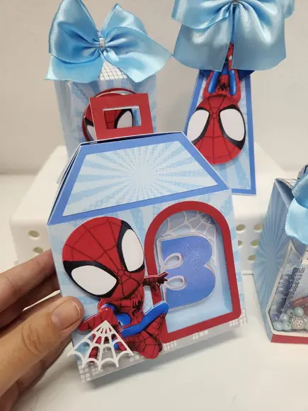 Kit 20 Personalizados - Homem Aranha