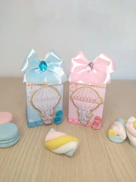 Kit 20 Personalizados Chá Revelação Luxo Promoão