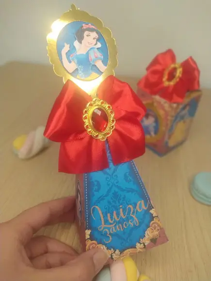 Kit 20 Personalizados a Branca de Neve Luxo Tradicional