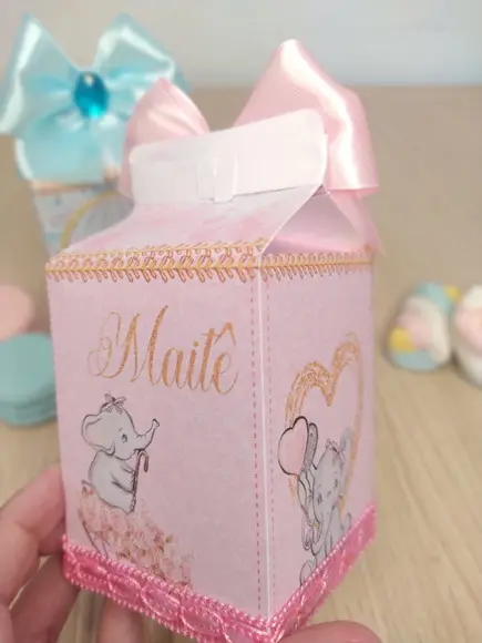 Kit 20 Personalizados Chá Revelação Luxo Promoão
