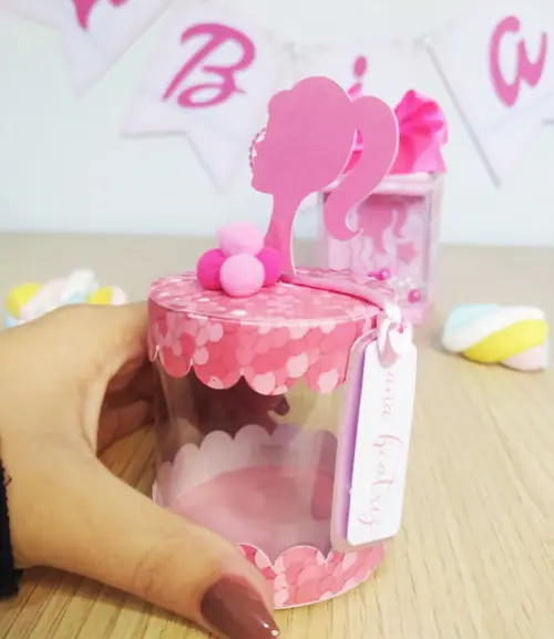Kit 20 Personalizados Barbie Luxo