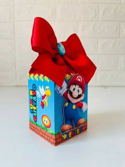 Kit 25 Personalizados Super Mario