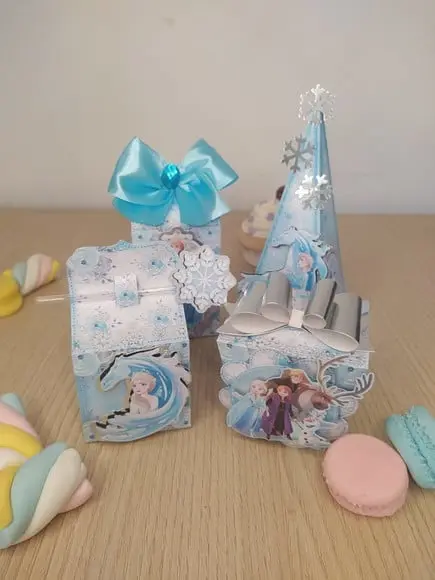 Kit 40 Personalizados Frozen