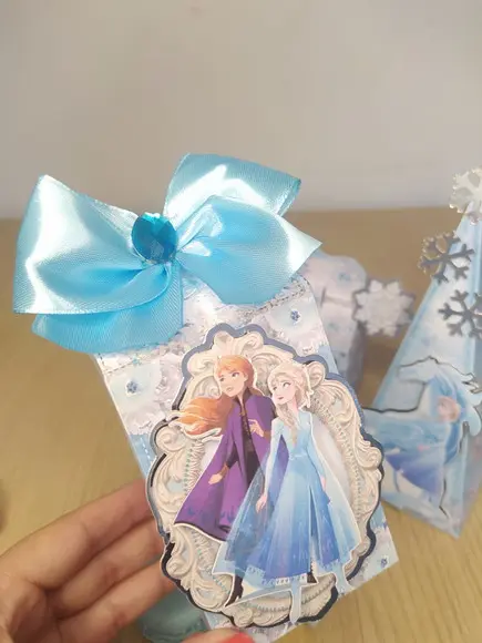 Kit 40 Personalizados Frozen