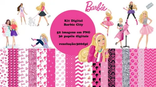 Kit Digital Barbie