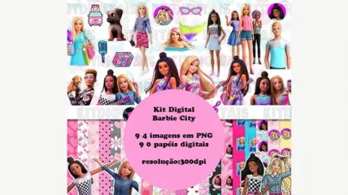 Kit Digital Barbie
