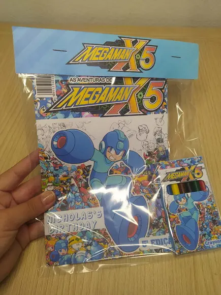 Kit Colorir com Giz de Cera Personalizado
