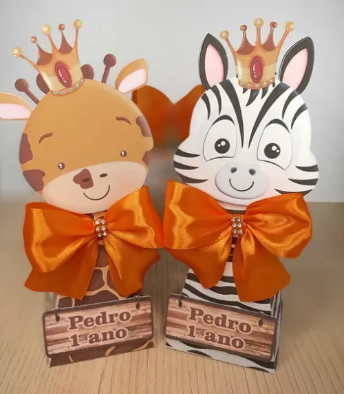 Kit Festa Safari - 30 Personalizados