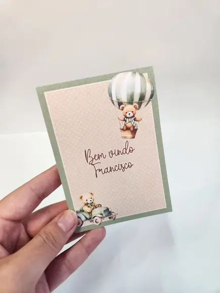 Lembrancinha Bloquinho Personalizado