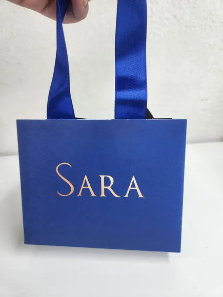 Mini Sacola Personalizada - Semi Joias Cores Escuras