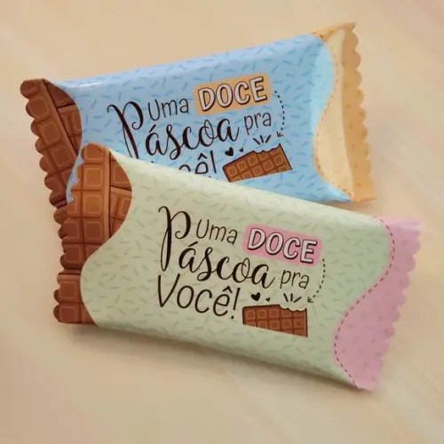 Rótulo Adesivo para Kitkat Páscoa