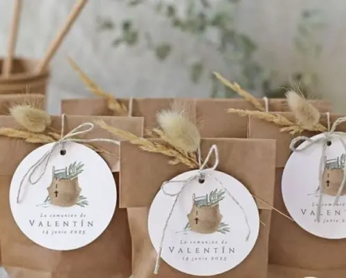 Tag Personalizada Quadrada ou Redonda 5x5cm - Só Frente