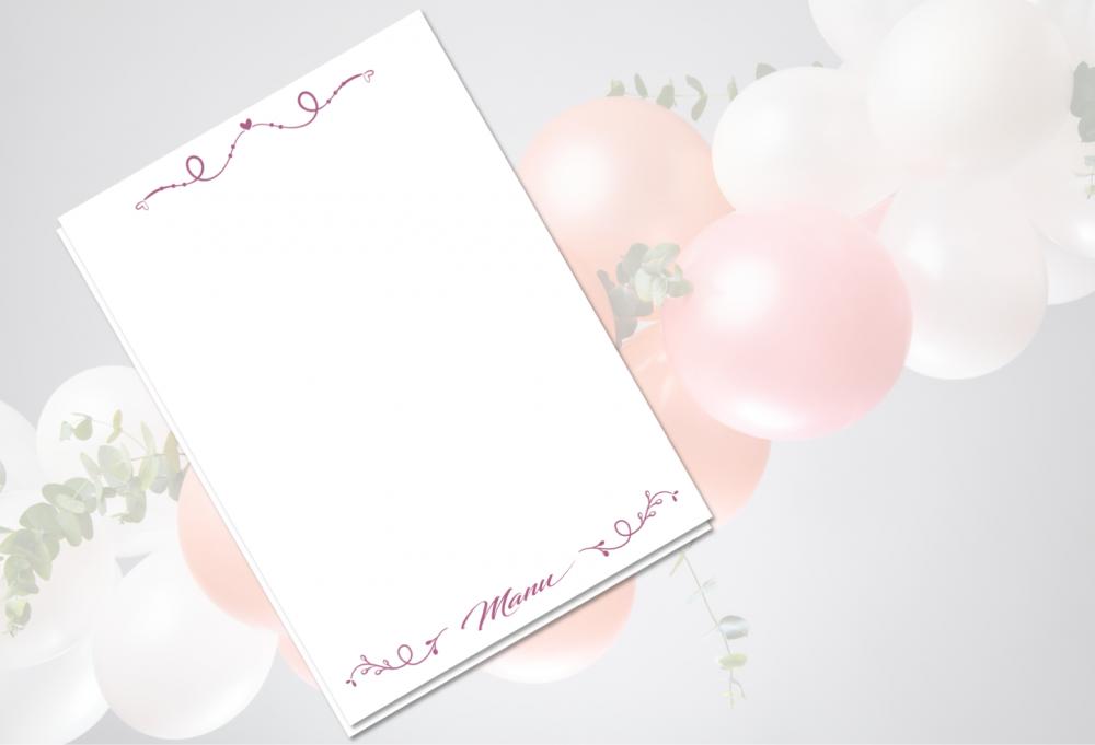 Papel de Carta Personalizado