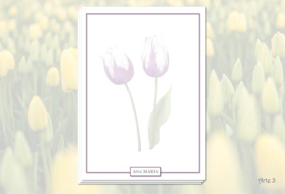 Papel de Carta Personalizado - Bloco de Notas - A5 - 100 Fls