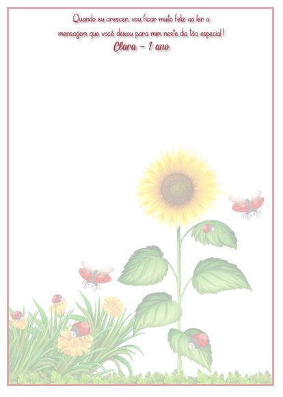 Papel de Carta Personalizado A5 100 Fls