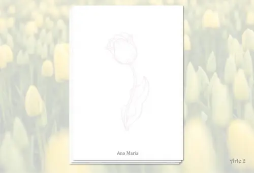 Papel de Carta Personalizado - Bloco de Notas - A5 - 100 Fls