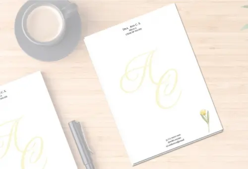 Receituário Personalizado A5 c/ 100 Fls Clínica Geral