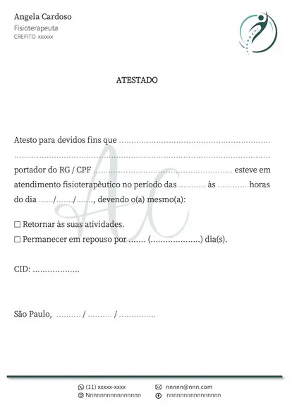 Recibos e Atestados Médicos Personalizados - A5 c/ 100 Fls