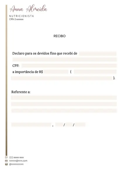 Recibos e Atestados Médicos Personalizados - A5 c/ 100 Fls
