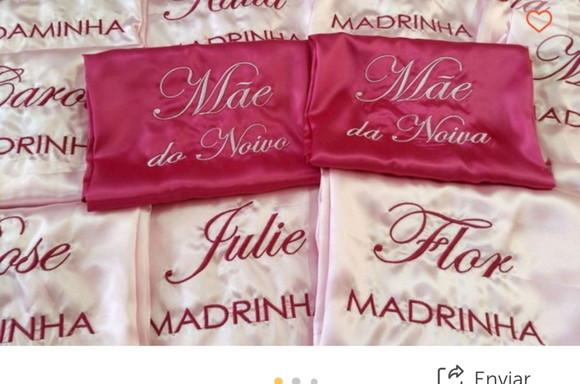 16 Robes Personalizado Cetim com Elastano