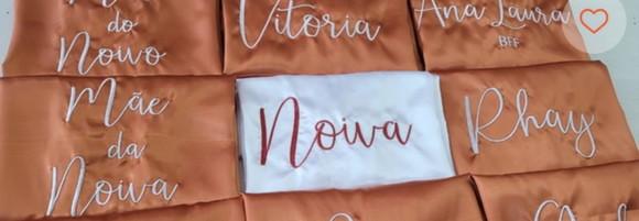 16 Robes Personalizado Cetim com Elastano