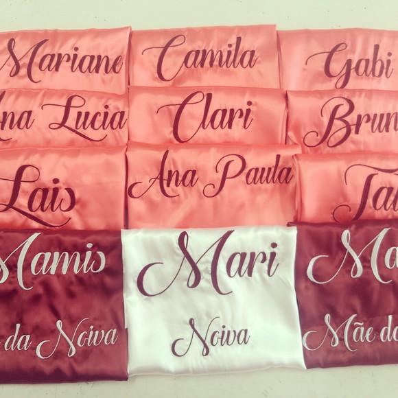 Kit 20 Robes Personalizados