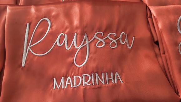 Robe Personalizado Nome + Titulo