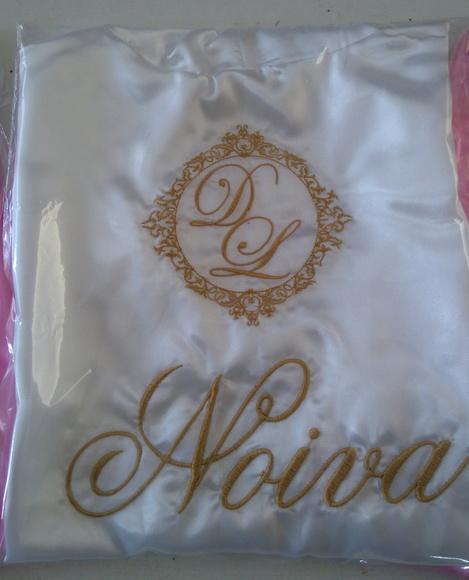 Robes Personalizados, GRATIS da noiva
