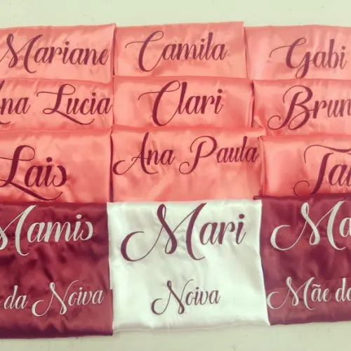 Kit 20 Robes Personalizados