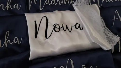 Robe Personalizado Azul Marinho