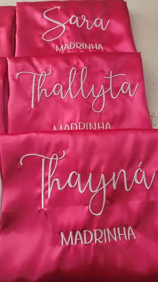 Robe Personalizado Nome + Titulo