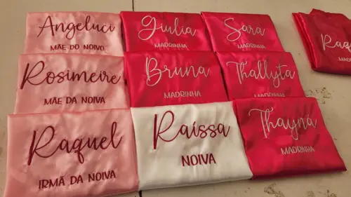 Robe Personalizado Nome + Titulo
