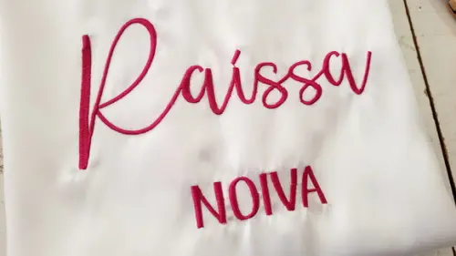 Robe Personalizado Nome + Titulo