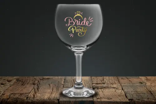 Taça Vidro Personalizada
