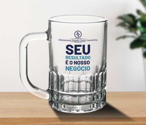Caneca Chopp Munich 300ml Personalizada 150 Unidades