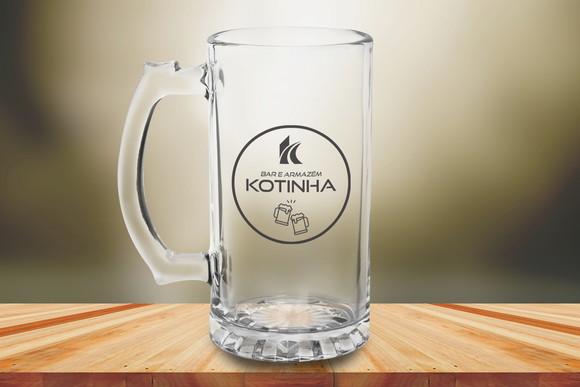 Caneca de Chopp Personalizada Berlim 500ml - 12 Unidades