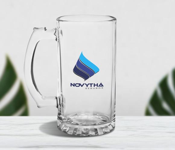 Caneca de Chopp Personalizada Berlim 500ml - Kit 24 Unidades