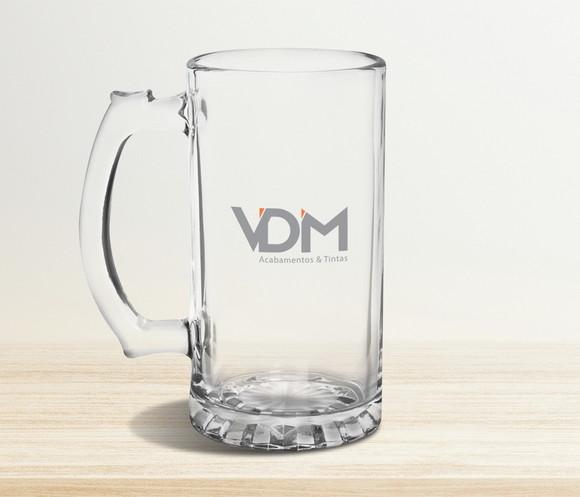 Caneca de Chopp Personalizada Berlim 500ml - Kit 24 Unidades